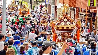 子之大神例祭　神輿連合渡御　令和五年八月二十七日