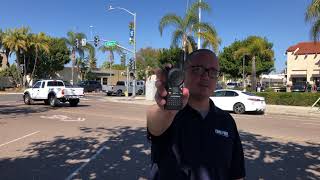 Radio Coverage Test: Motorola CLS1110 Two-Way Radio | Carlsbad, CA | Two Way Direct