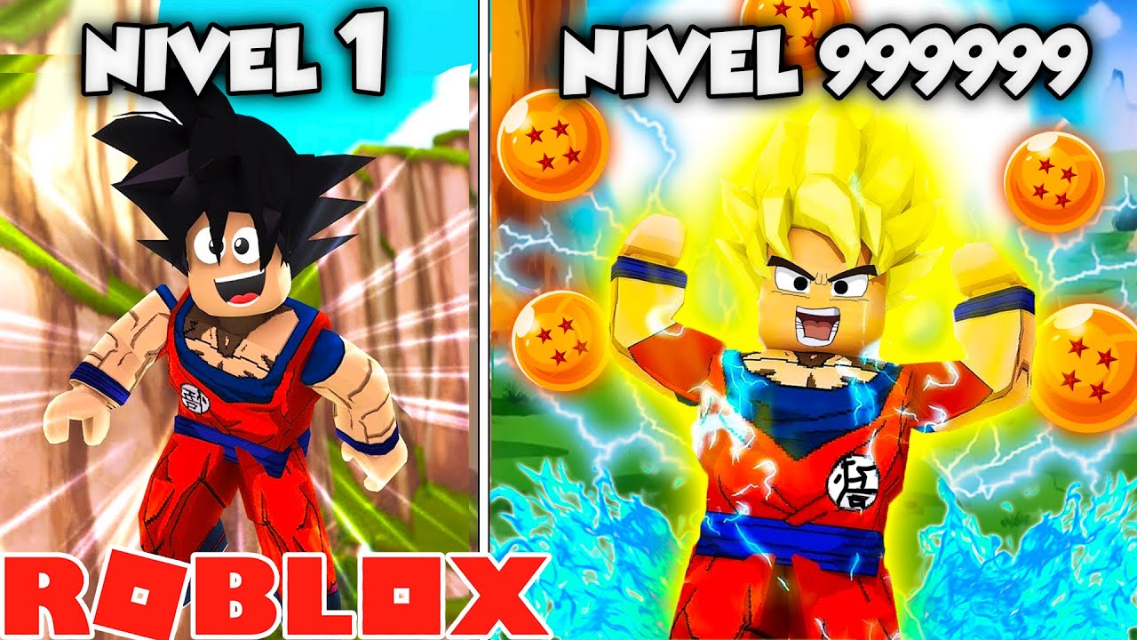 Me Hago Goku Super Saiyajin 💥 Ultra Poderoso En Roblox Super Saiyan ...