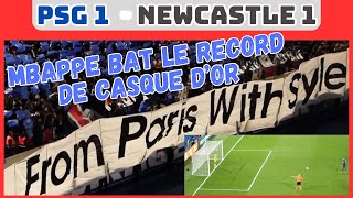 PSG vs Newcastle : Mbappé bat le record de casque d'or [28-11-2023]