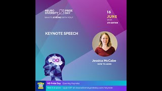 Jessica McCabe - Neurodiversity Pride Day 2023 - June 16th - Keynote