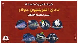 كيف تغيرت خارطة نادي التريليون دولار منذ بداية 2024؟