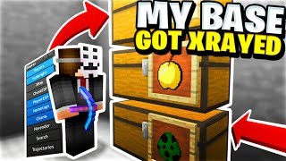 My BASE Got 100% XRAYED! | Minecraft Factions #871