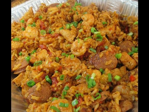 ASMR | Shrimp Chicken and Sausage Jambalaya ASMR | Shrimp Chicken and Sausage Jambalaya