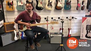 Fender American Professional Precision Bass 3-Colour Sunburst @ Belfield Music w/ Daniel