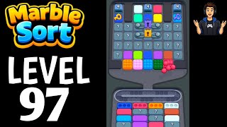 Marble Sort Level 97 Full Walkthrough Solution|Marble Sort - Color puzzle Gameplay