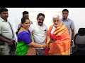 guntur mp candidate dr. ummareddy venkata ramana garu with rajya sabha mp vijayasai reddy garu.