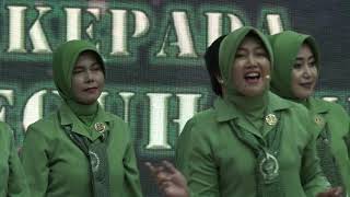 YEL DAN PADUAN SUARA PERSIT PADA ACARA LEPAS SAMBUT DANPUSSENIF