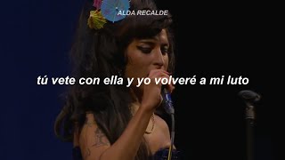 Amy Winehouse - Back to black // Traducción al español
