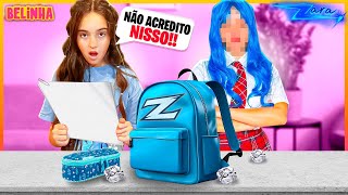 REVISTAMOS A MOCHILA DA MENINA QUE NÃO GOSTA DA BELINHA PARA DESCOBRIR OS SEUS SEGREDOS!