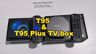 T95 VS T95 Plus Android TV box