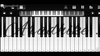 Aaradhike piano tutorial..
