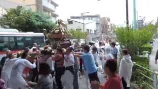 平成27年 子安八幡神社例大祭　神輿を担ぐ会神輿渡御