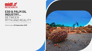 ESG & PALM OIL INDUSTRY...BETWEEN MYTH AND REALITY