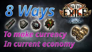 [PoE 3.19] Top currency making strategies 1st week of 3.19