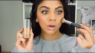 BEST MATTE FOUNDATION?! NEW CoverFX Power Play Foundation | Review/Testing