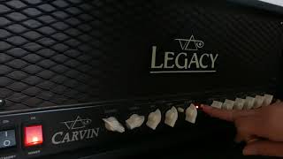 Carvin Legacy Test video