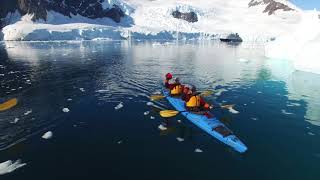 Kayaking in Antarctica