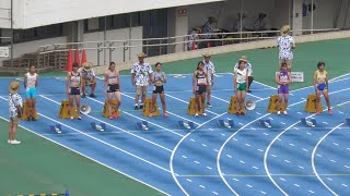 3年女子100m予選2組 関東中学2024