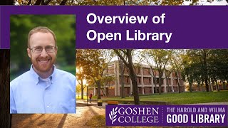 Overview of Open Library