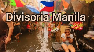 Exploring The Busiest Market in Manila 🇵🇭 Philippines -Virtual Tour