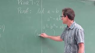 Proof 1=2