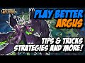 PLAY ARGUS BETTER! || MOBILE LEGENDS RANK UP GAME GUIDE