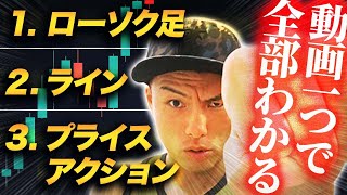 【保存版】もうあなたは迷わない。ローソク足とラインの正しい見かた