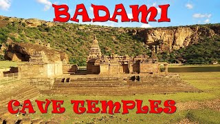 Badami cave temple complex | Agastya lake | Bhootnath Temple | Badami town - Making Infinity