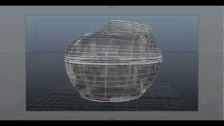 Maya Wireframe Animation