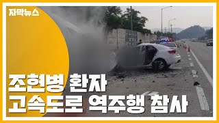 [자막뉴스] 조현병 환자, 아들 태우고 고속도로 역주행...3명 사망 / YTN