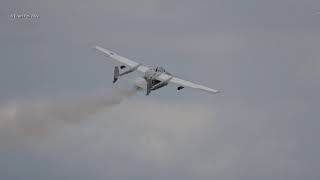 Cessna O-2A Skymaster N509D Inside Look \u0026 Lowpass Teuge Airport 27 Aug 2022