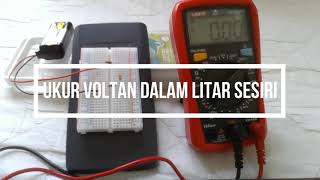 Cara ukur nilai arus dan voltan dalam litar sesiri dan selari