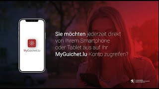 Koppeln Sie Ihr MyGuichet.lu-Konto mit wenigen Klicks mit der App MyGuichet.lu!