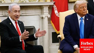 Netanyahu Asked In Front Of Trump: Who Do Deserves More Credit For Hostage Deal, Trump Or Biden?