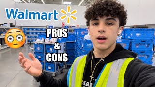 WHAT IT'S LIKE WORKING AT WALMART! MY EXPERIENCE (PROS AND CONS)