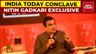 India Today Conclave: Union Minister Nitin Gadkari On India's Move To A Green Economy