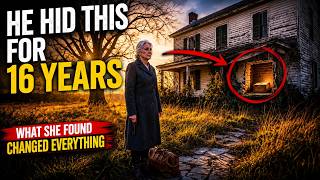 She Left After 45 Years… Then Found a Secret Hidden in Her Father’s Wall
