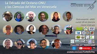 Ciencias del Mar en Venezuela - Foro 2021