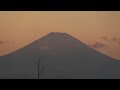 日本で最も美しい富士山風景ー逗子市披露山公園からの海天空の夕焼け