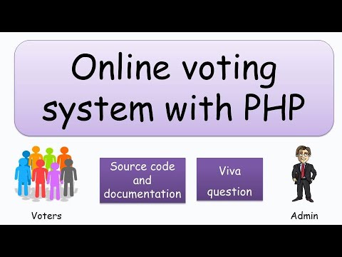 Online Voting System Project In Php | Online Voting System Project In ...