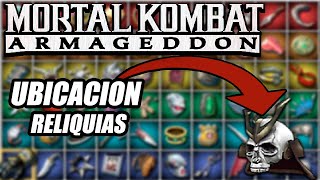 100% GUÍA RELIQUIAS 🏆 | MORTAL KOMBAT ARMAGEDDON