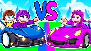 BOYS vs GIRLS FASTEST CAR in Roblox!