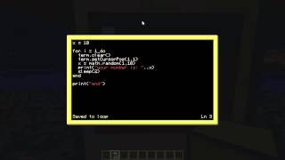 ComputerCraft Tutorial: 3 Loops