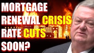 Disaster coming with Mortgage Renewals Interest rate hell Rate cuts soon? @angrymortgage