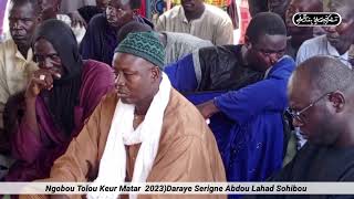 Tolou S.Abdou Lahad Sohibou Keur Matar 14 Octobre 2023