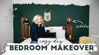 Cozy DIY Bedroom Makeover Collab feat. Alexandra Gater