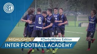 HIGHLIGHTS INTER U16 + U15 + U19 WOMEN | #DERBYMILANO EDITION! Inter Football Academy
