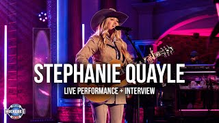 Stephanie Quayle: "Why Do We Stay?" Interview & LIVE Performance | Huckabee's Jukebox