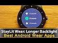 Staylit Wear: Longer Backlight - Best Android Wear Apps Series